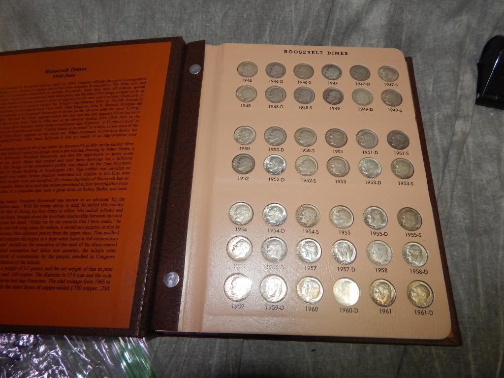 1946-2015 roosevelt Dimes Incl. Silvers