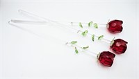 Pretty Glass Roses
