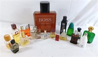 Collection of cologne, after shave, lotions, etc.