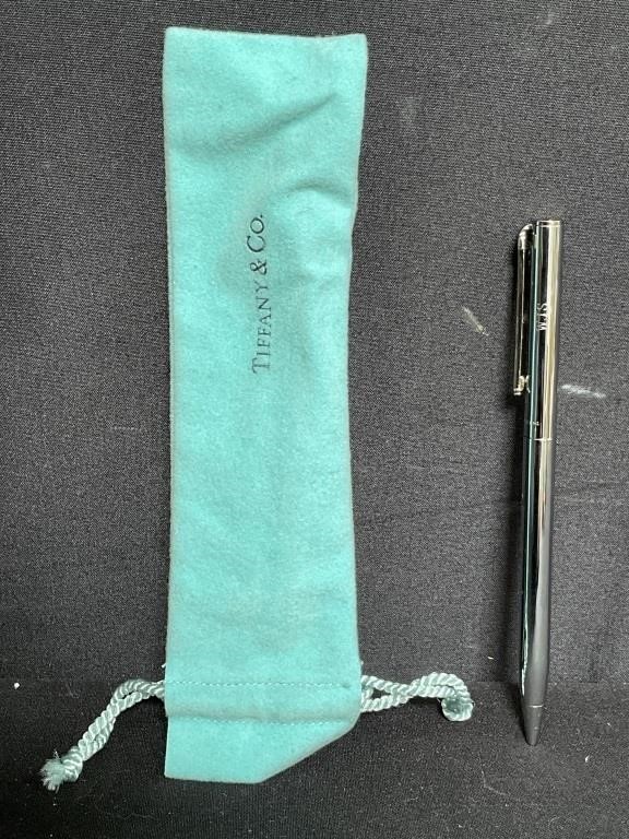 Tiffany & Co. pen with pouch