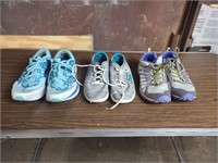 3 Pair Of Women's Running Shoes, Saucony,