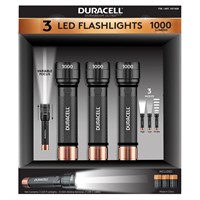 Duracell 1000LM LED Flashlight 3pack Missing 1