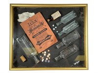 Medical Shadow Box, Pharmacy Bottles