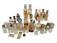 Vintage Bottle Lot of Medicine-Cures