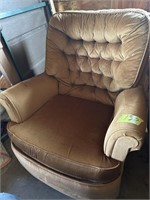 Rocker swivel cloth chair