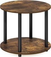 Furinno Wooden Round End/Coffe Table