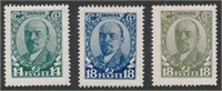 RUSSIA #392-394 MINT VF H