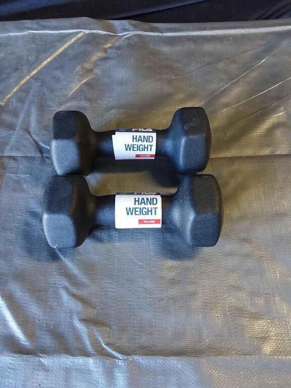 Two Eight Pound Hand Weights