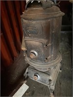 Vintage Double Star Wood Stove