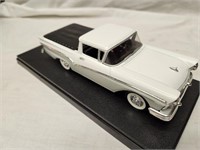 White Die Cast Car