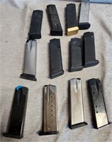 P - LOT OF 12, 40 CAL AMMO MAGS (C46)