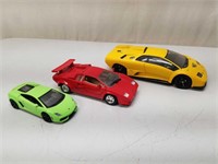 Lamborghini Die Cast Car Lot - Hot Wheels Plus