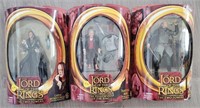 3 NIB "The Lord Of The Rings" Figures in Blisters