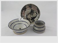 Artisan Pottery 3 Pcs
