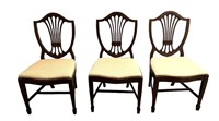 Duncan Phyfe Style Shield Dining Chairs