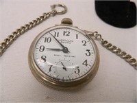 Westclox "Scotty" Pocket Watch; Shock Resistant;