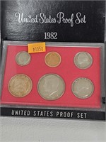 U.S. proof set 1982