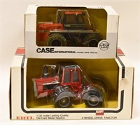 1/32 Ertl Case IH 4894 and Massey Ferguson 4900