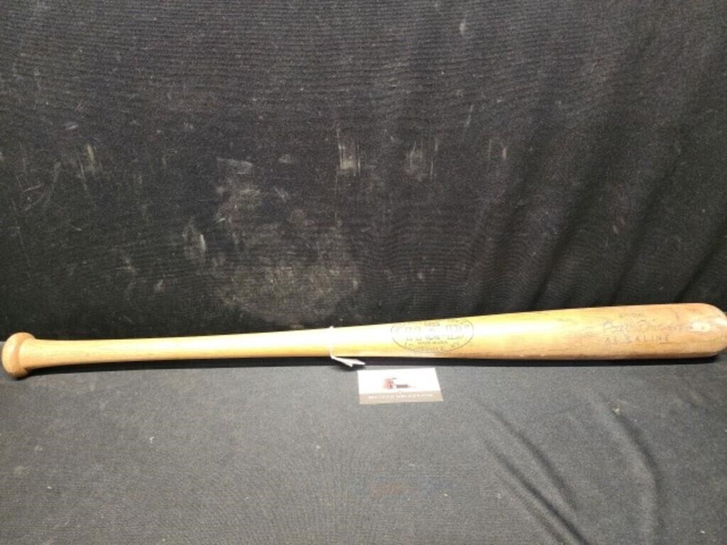 Wooden Hillerich and Bradsby Al Kaline Bat