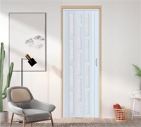 New $221 32x96" Accordion Closet Door