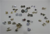 Twenty Three Pair Of Vtg Cufflinks