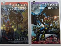 Batman / Judge Dredd #1 & #2 (2 Books)