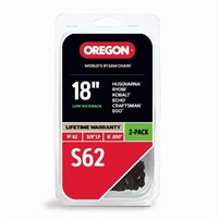 Oregon S62 Chainsaw Chain for 18 in. Bar, Fits Hus