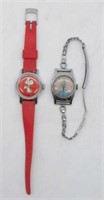 Snoopy and Cinderella Cartoon Watches.