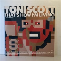 TONISCOTT THAT'S HOW I'M LIVING VINYL RECORD LP