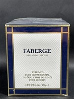 Unopened Faberge Perfumed Body Cream