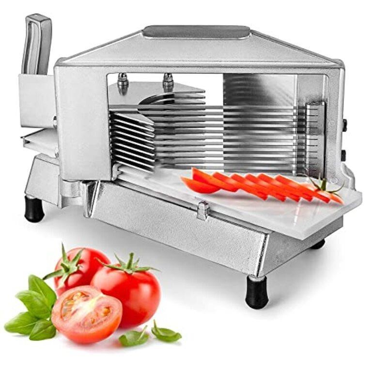 Happybuy Commercial Tomato Slicer 1/4" Heavy Duty