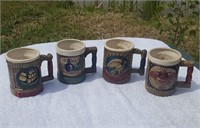 Lot of 4 Interesting Cups