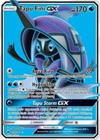 Tapu Fini GX (Full Art) 133/147 Ultra Rare SM - Bu