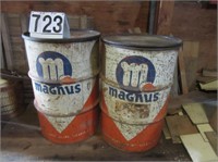 2 Magnus Advertising barrels