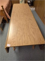 Maple drop leaf table 60L 20in w leaves down ea