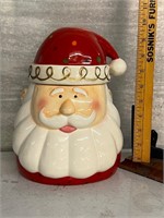 Santa cookie jar