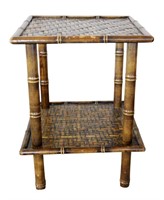 Vintage Bamboo Look Side / End Table
