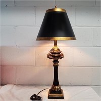 Gold & Black Lamp     - S