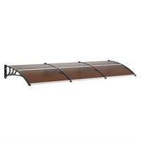 B3673  BENTISM Door Awning Canopy, 38" x 117