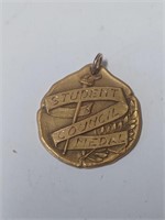 Marked 1/20 12K GF Student Council Pendant- 4.9g