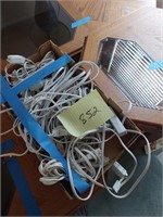 Lot of assorted exension cords