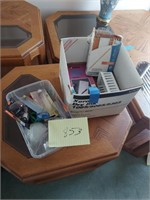 Assorted office and electrical items