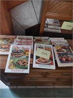 Lot of Taste of Home cookbooks,