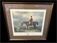 ENGRAVING BY E.W HACKER 'MR CHARLES DAVIS ON THE