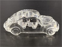 Hofbauer glass VW Beetle paperweight