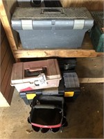 Collection of 5 Tool Boxes