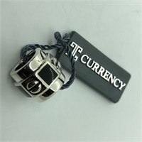 $110 S/Sil High Quality "Currency" Bead Pendant