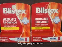 2 Blistex 0.15 oz Medicated Lip Ointment