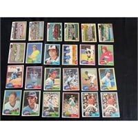 1981 Topps Baseball Missing 36 Cards