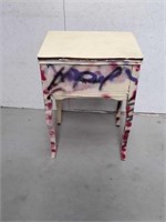 Sewing cabinet without sewing machine